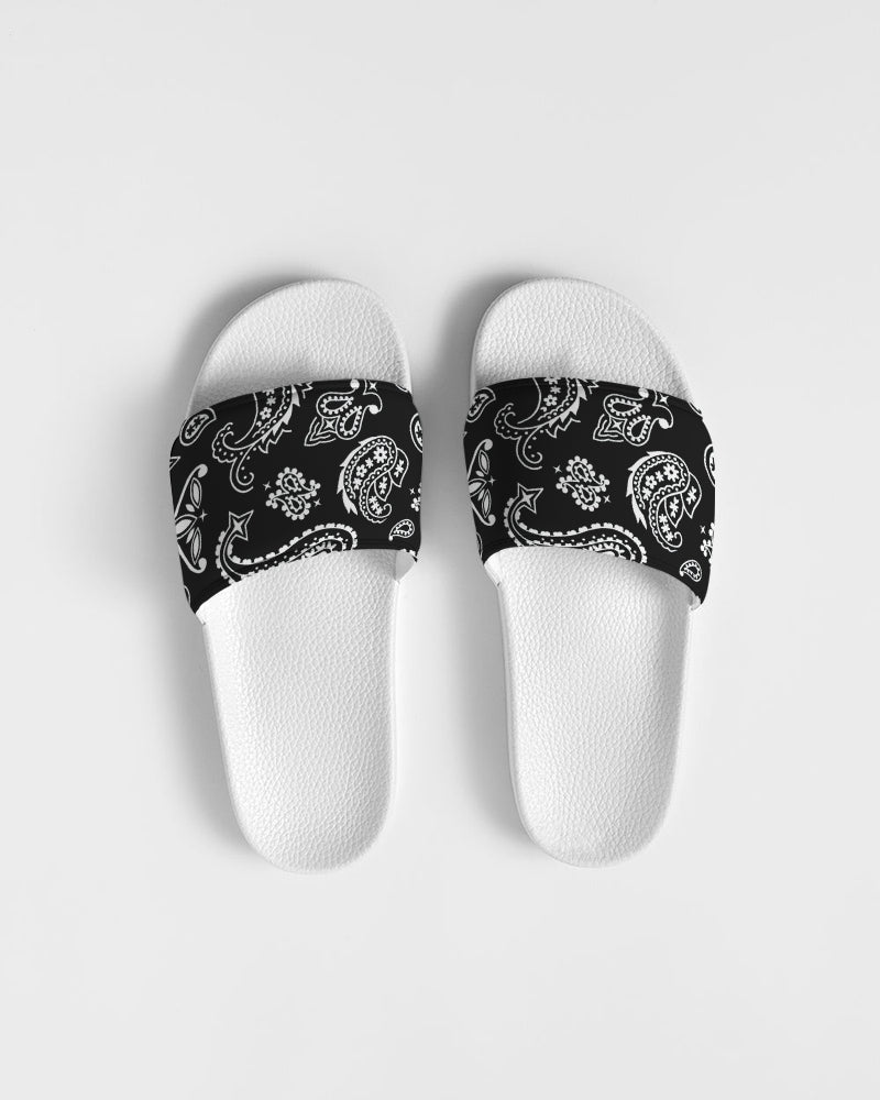 BLACK BANDANA Women's Slide Sandal