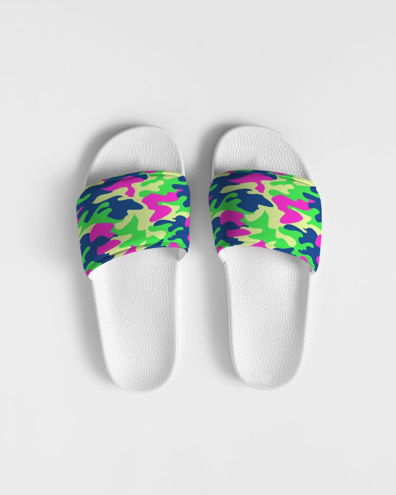 NEON CAMO Women's Slide Sandal