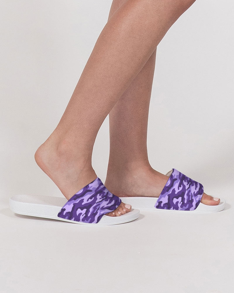 PURP CAMO Women's Slide Sandal