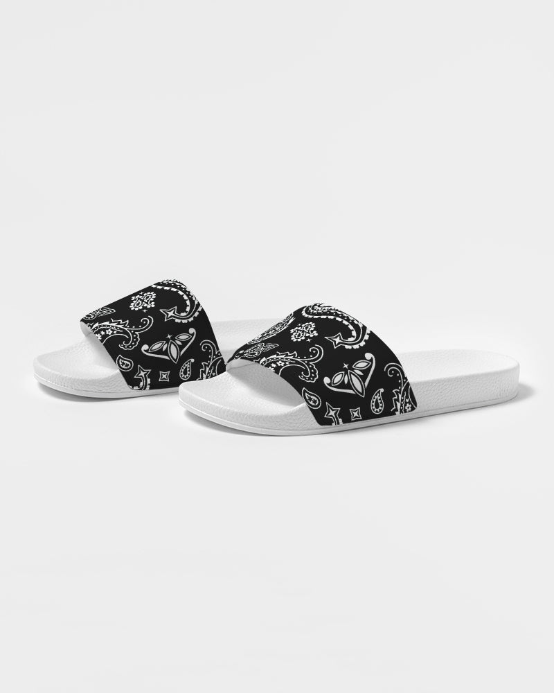 BLACK BANDANA Women's Slide Sandal