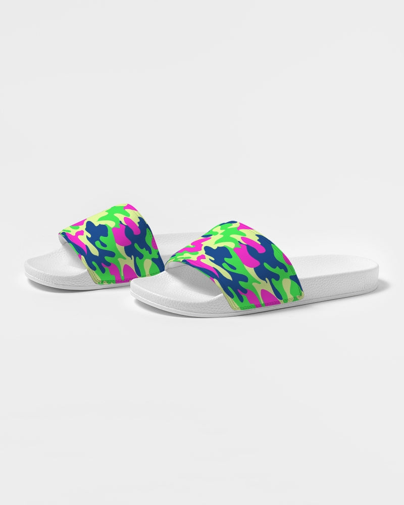 NEON CAMO Men's Slide Sandal