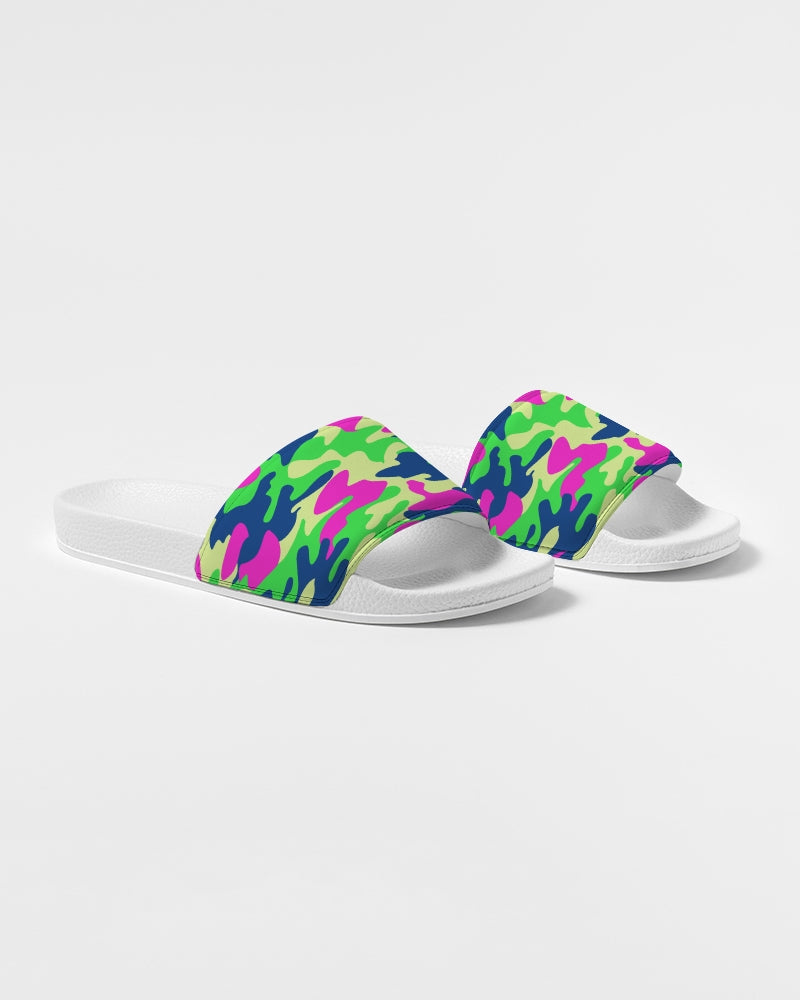 NEON CAMO Women's Slide Sandal