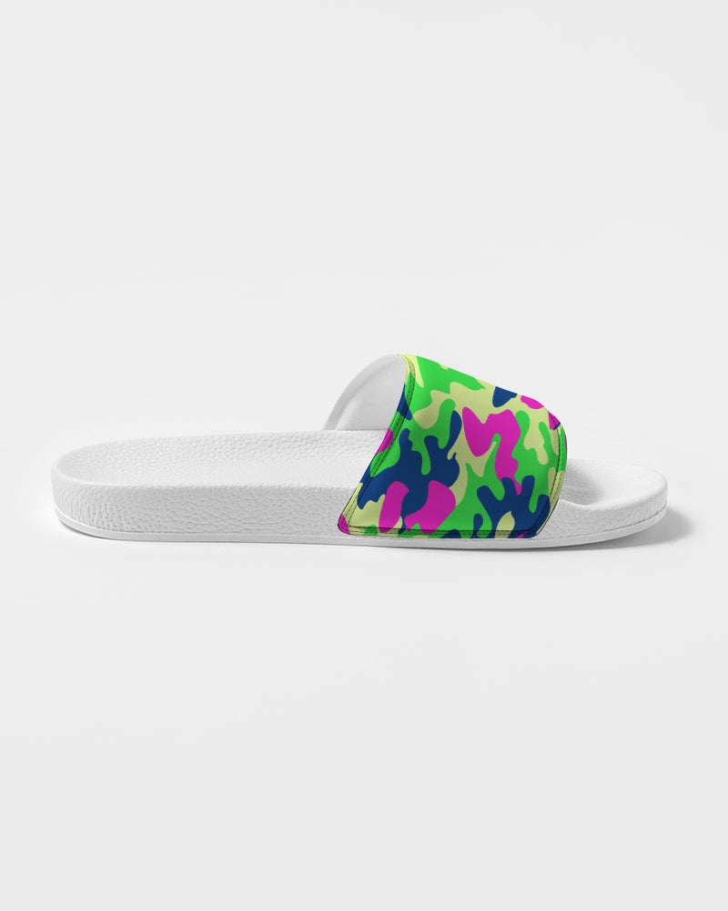 NEON CAMO Women's Slide Sandal