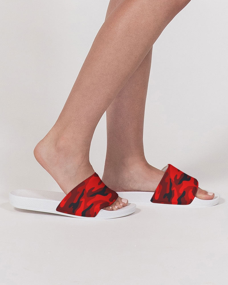 RED CAMO Women's Slide Sandal